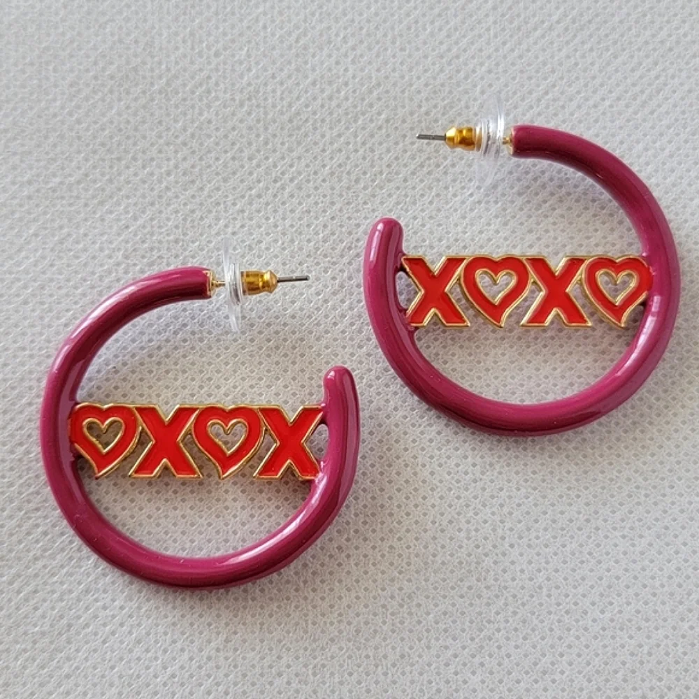 XOXO Hoop Earrings Sugarfix By BaubleBar